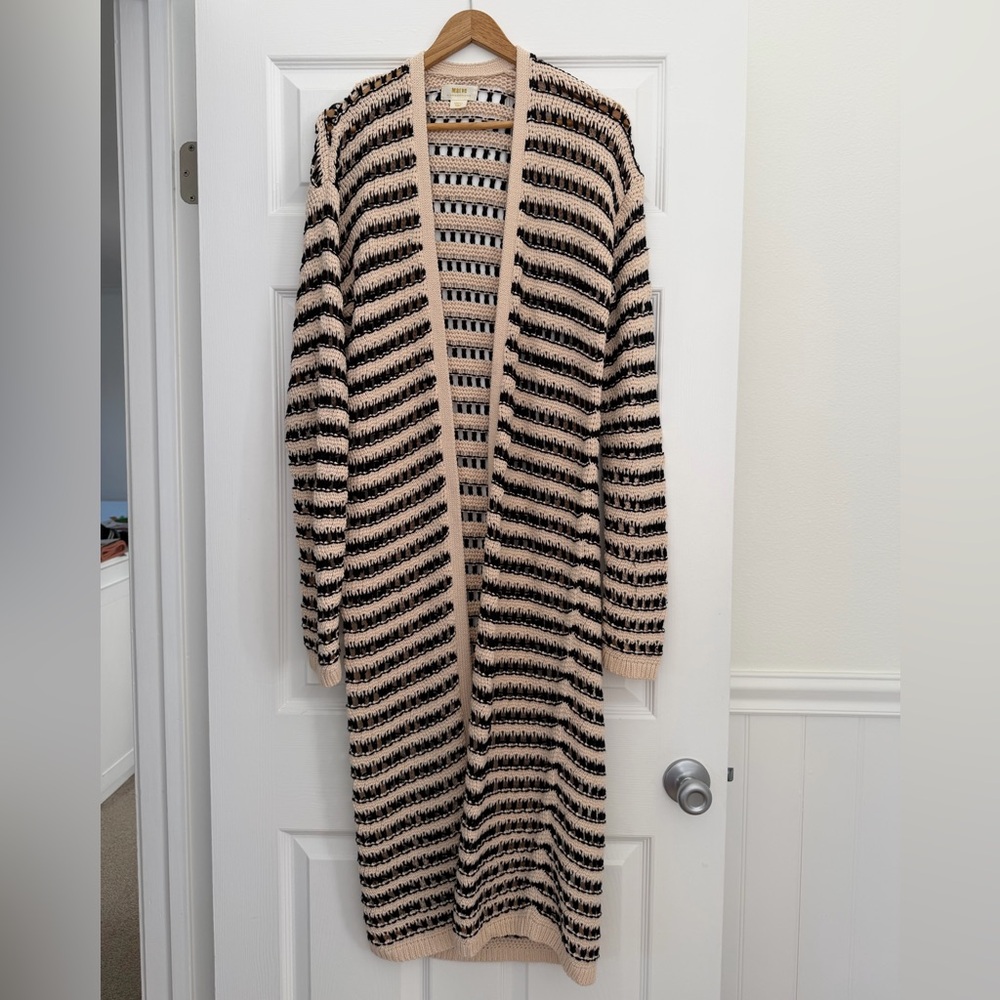 Maeve by Anthropologie open-knit duster cardigan (Size Small) - Picture 3 of 7